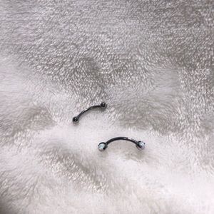 Daith / rook curved barbells